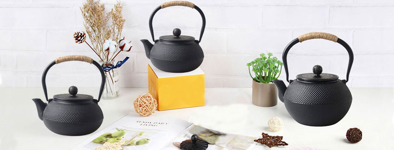 Cast Iron Teapot