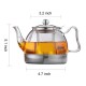 Stovetop Safe Glass Teapot Heat Resistant 1000ml/27oz