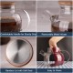 Heat Resistant Glass Teapot Stovetop Safe 1200ml/41oz