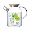 Heat Resistant Glass Teapot Stovetop Safe 1500ml/51oz