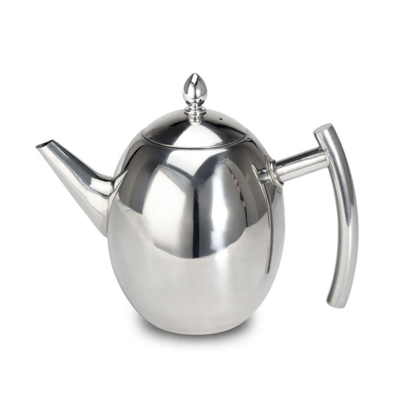 Stainless Steel Teapot With Infuser For Loose Tea And Tea Bags 1000ml/35oz